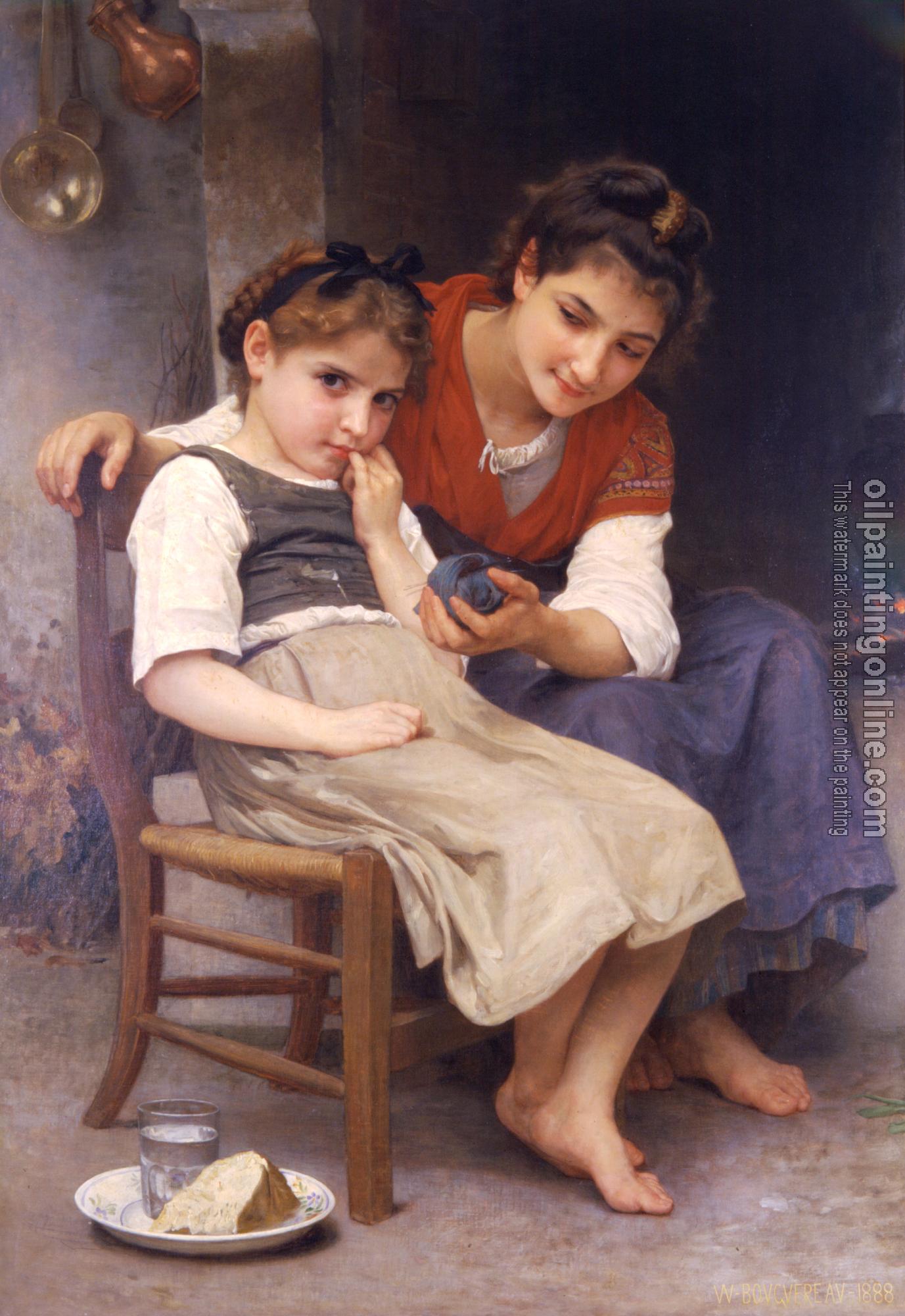 Bouguereau, William-Adolphe - The little sulk